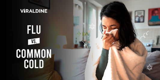 Flu vs Comman Cold | Viraldine