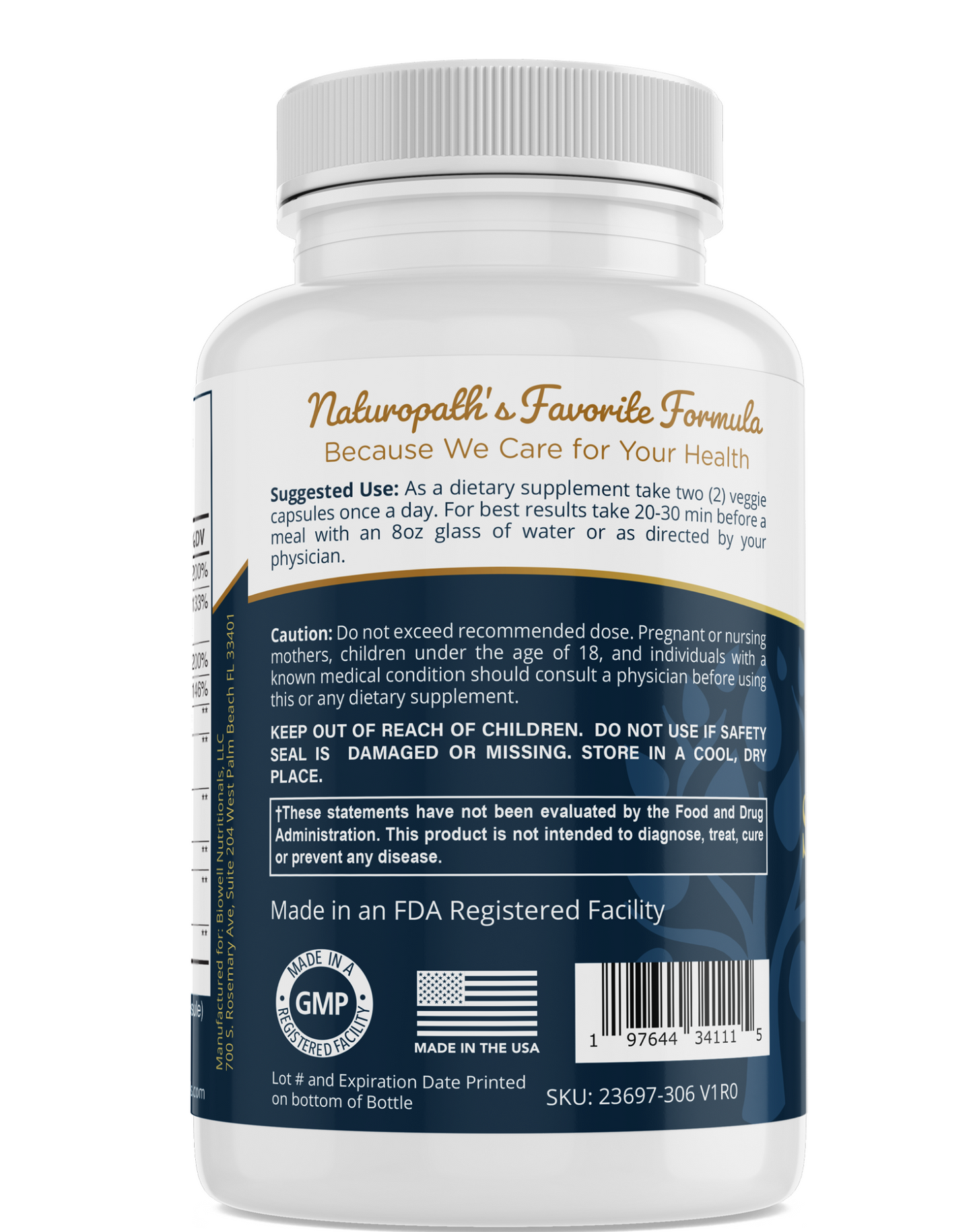 Immune Support With Elderberry, Vitamin C and Zinc