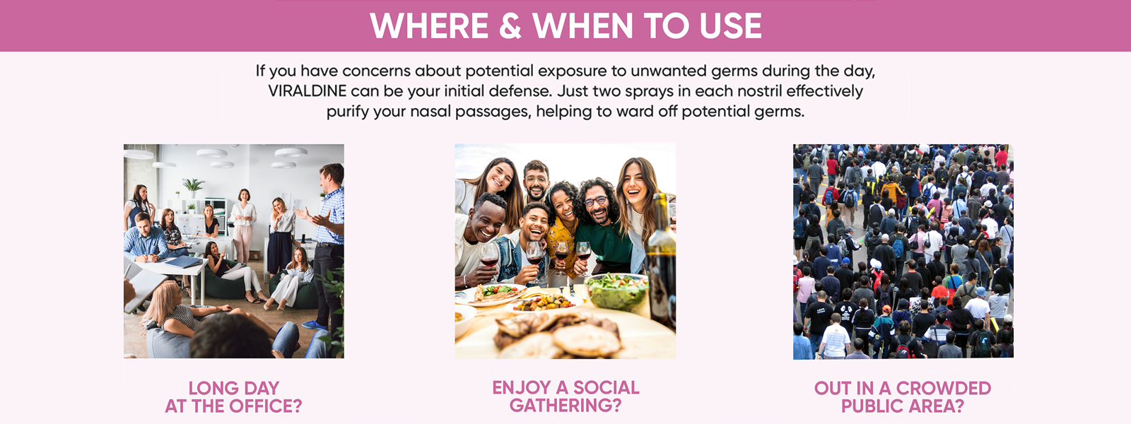 WHERE & WHEN TO USE