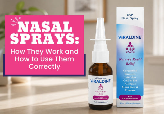 Nasal Sprays: How They Work and How to Use Them Correctly