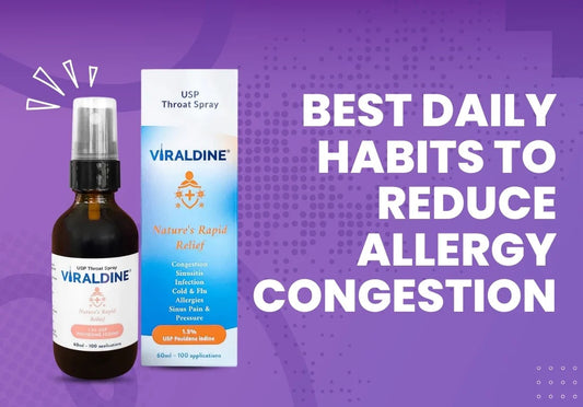 Best Daily Habits to Reduce Allergy Congestion