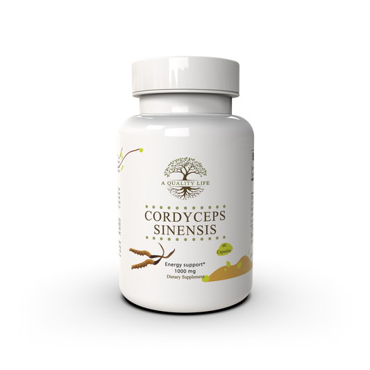 Organic Cordyceps Mushroom Capsules Lab Verified