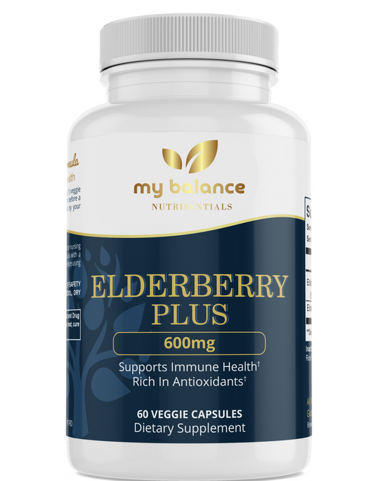 Elderberry Plus Supplement For Natural Immune Support "Natures' Gift"